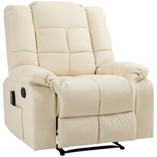 Fauteuil Luxe De Relaxation Et Massage Réglable Revêtement Pu