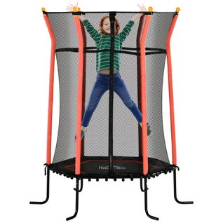 Trampoline Enfant Dia. 1,63 X 1,9h M Charge Max. 50 Kg Tout Équipé