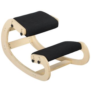 Siège Ergonomique - Siège Assis-genoux - Bois Bouleau Tissu