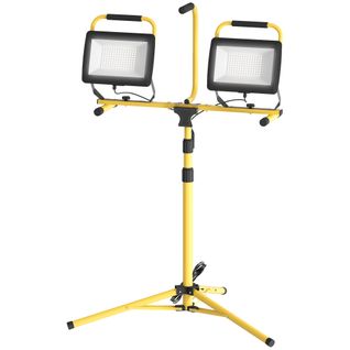 Projecteur De Chantier Sur Trépied Réglable Orientable 2 X 100w