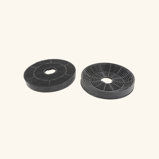 Lot De 2 Filtres à Charbon Kf001 Hotte Silverline