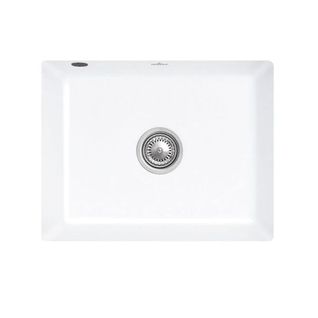 Evier Sous-plan Céramique Blanc Mat Villeroy et Boch Subway 60