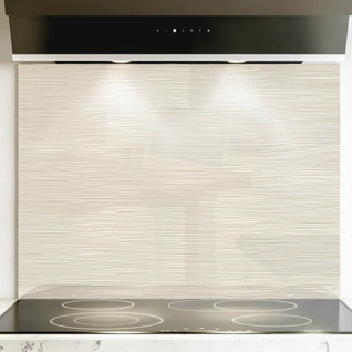 Crédence Cuisine Fond De Hotte Verre Premium - Doré L 90 X H 70 Cm