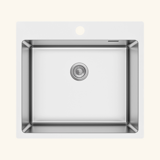 Evier Inox Luisina Java 1 Bac 550x505