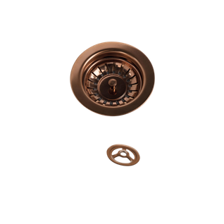 Kit Bonde + Trop Plein En Inox Cuivre Diam 90