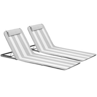 Lot De 2 Matelas Clic Clac Des Plages Gris - Clic Clac Des Plages