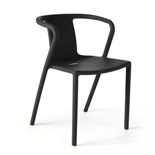 Fauteuil De Jardin Design En Plastique Noir