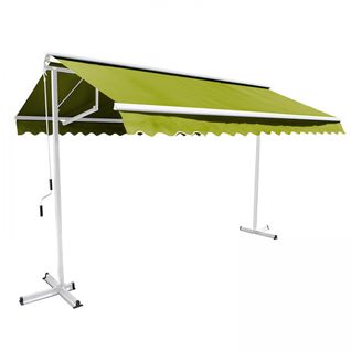 Store Double Pente Avec Coffre 3 X 3 M, Trinidad Vert - Trinidad