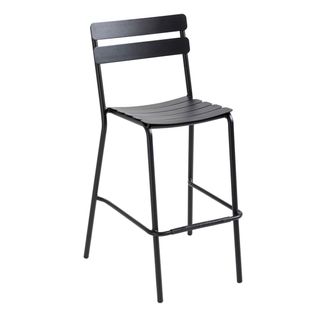 Chaise Haute De Terrasse Noire