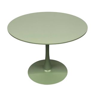 Table à Manger Ronde 4 Personnes D100 Cm Vert Fancy