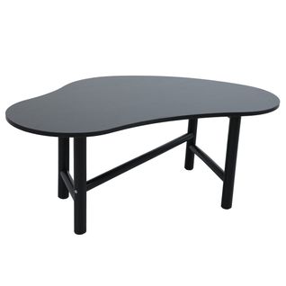 Table Basse Décor Mélaminé Noir