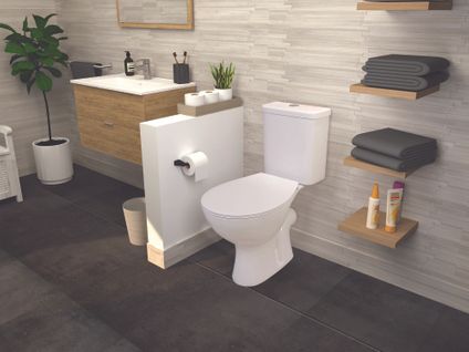 Pack Wc Nf Sans Bride - Abattant Thermodur - Fermeture Ralentie