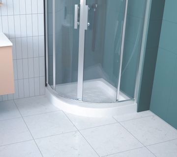 Receveur De Douche Cera 2 - 90 X 90 Cm - Quart De Cercle