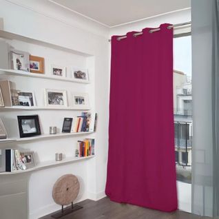 Rideau Phonique Occultant Et Thermique - 140x260 Cm - Lilas