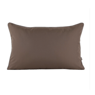 Coussin Rectangle Uni Extérieur - 40x60 Cm - Taupe