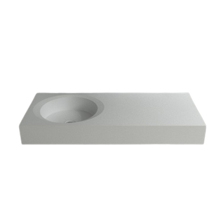 Plan Vasque Solid Surface 80x43x12 Cm