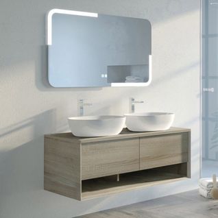 Meuble De Salle De Bain Sanza 1200 Scandinave