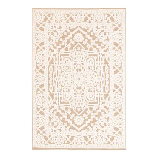 Tapis Style Orient Plat Intérieur Et Extérieur Nafi Rose 160x230
