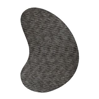 Tapis Original Doux Design Rayé Gobi Argenté 160x230