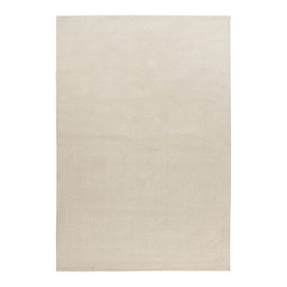 Tapis Uni Poils Ras Moderne Nubio Ivoire 200x290