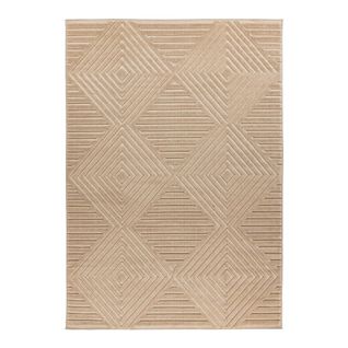 Tapis Extérieur Et Intérieur 3d Moderne Graphique Bianca Beige 160x230