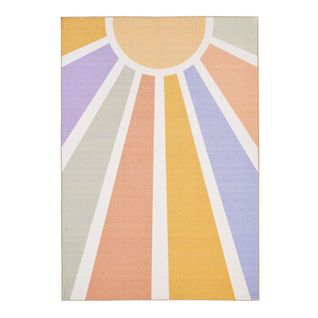 Tapis Multicolore Enfant Rectangle Momo Multicolore 160x230