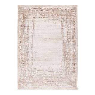 Tapis Rectangle Design Rayé Effet 3d Myneral Taupe 160x230