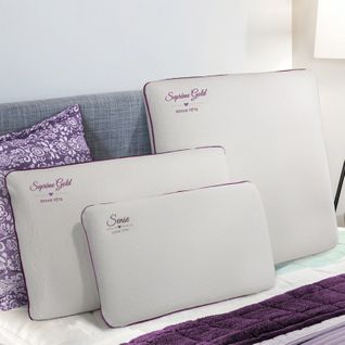 Oreiller 50x30cm Rectangle - Oreiller Bonne Fête : Mousse à mémoire de forme, Déhoussable