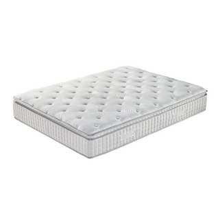 Matelas 200x200 Cm - Mémoire De Forme, Ressorts Ensachés Et Latex - 30 Cm
