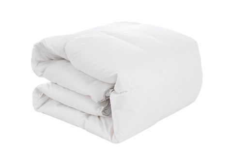Couette Légère Plume 220x240 - 100% Plumes Naturelles De Canard, Garnissage 200g/m2