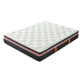 Matelas 160x200 Cm - Matelas Epais - Double Surmatelas - Accueil Mémoire De Forme