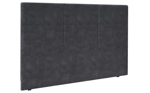Tête de lit gris nuage L.180cm EPEDA BIEN-ETRE microfibre