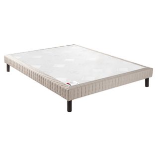 Sommier Confort Ferme Nature Jean Gris Foncé 90x200