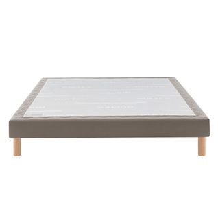 Sommier Déco Tapissier Mediano Moka 80x200