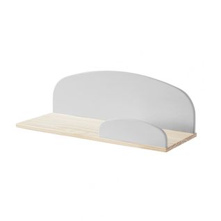 Etagère Murale 65cm Grise Et Bois - Bodhi Grey