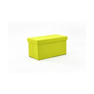 Pouf Coffre Pliant Vert - Cuba