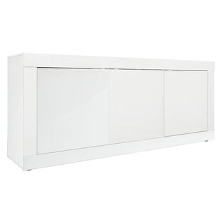 Buffet 3 Portes Finition Blanc Laqué Weiss - Otello