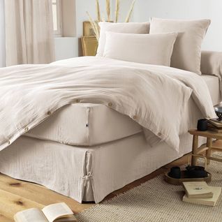 Housse De Couette 200x210cm Gaze De Coton Pampa - Ourea