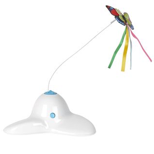 Jeu Intéractif Papillon Pour Chat + 2 Rechanges - Mirey
