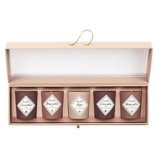Coffret 5 Bougies Parfumées Senteurs Florales - Monia