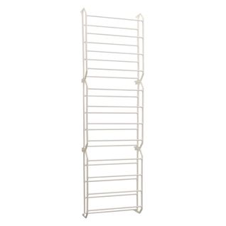Organisateur Range-chaussures De Porte Blanc Modulable 36 Paires - Adidoor