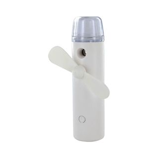 Ventilateur Brumisateur De Poche Lumineux Rechargeable Blanc - Leola