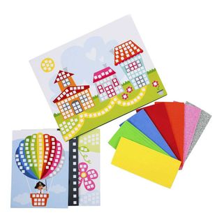 Coffret Mosaïques En Mousse Autocollantes -