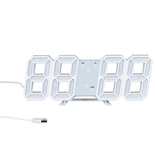 Réveil Numérique Chiffres LED 3d -