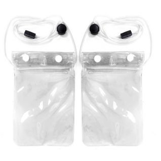 Lot De 2 Pochettes Waterproof Pour Smartphone -