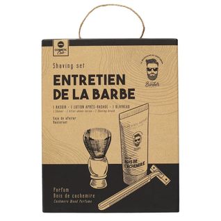 Coffret Rasage Pour Homme Parfum Bois De Cachemir -