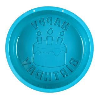Moule à Gâteau En Silicone Empreinte Texte "happy Birthday" 12 Parts -