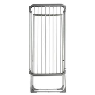 Etendoir à Linge Extensible 15 Mètre D'étendage En Métal Et Plastique Blanc -