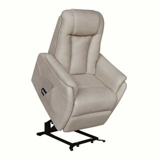 Fauteuil Relax Électrique Releveur Bi-moteur Tissu Micro Peau Mastic - Nedia