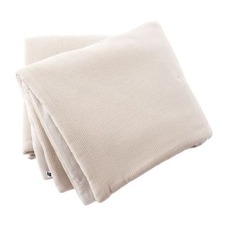 Chemin De Lit 90x200cm En Coton Nid D'abeille Coloris Pampa - Almara